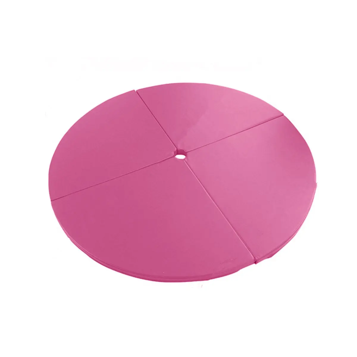 Pink Портативный Складной Безопасный коврик для танца на шесте, коврик для йоги, напольный коврик для дома, тренажерного зала, фитнеса, круглый коврик для танца, тренировочный бодибилдинг, упражнения - Цвет: Pink
