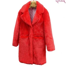 Имитация овечьей шерсти зимнее пальто модное женское меховое пальто продукт утепленная теплая зимняя куртка гарантия качества