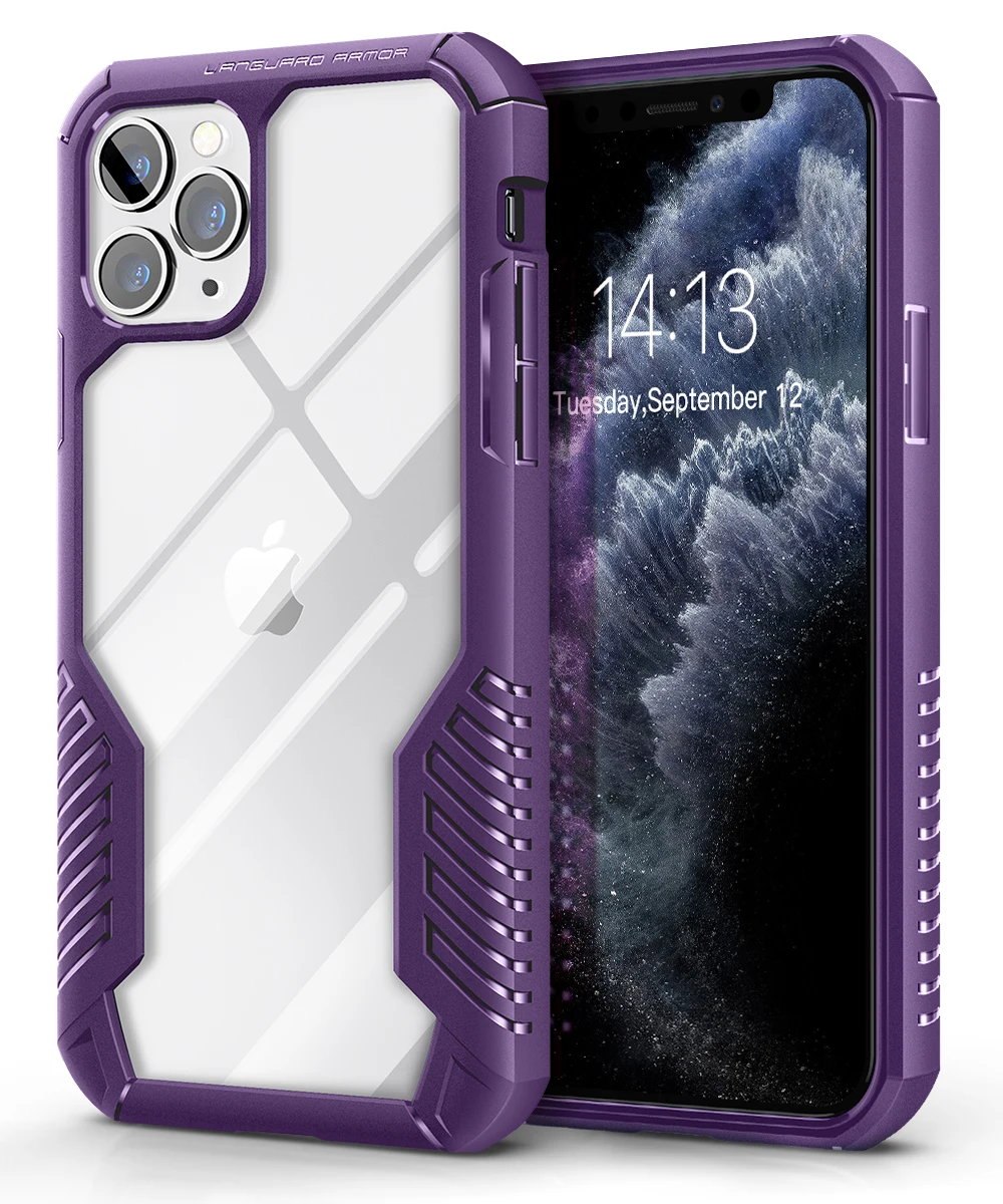 Чехол для iPhone 11 Pro Max прочные чехлы сотового телефона противоударный защитный