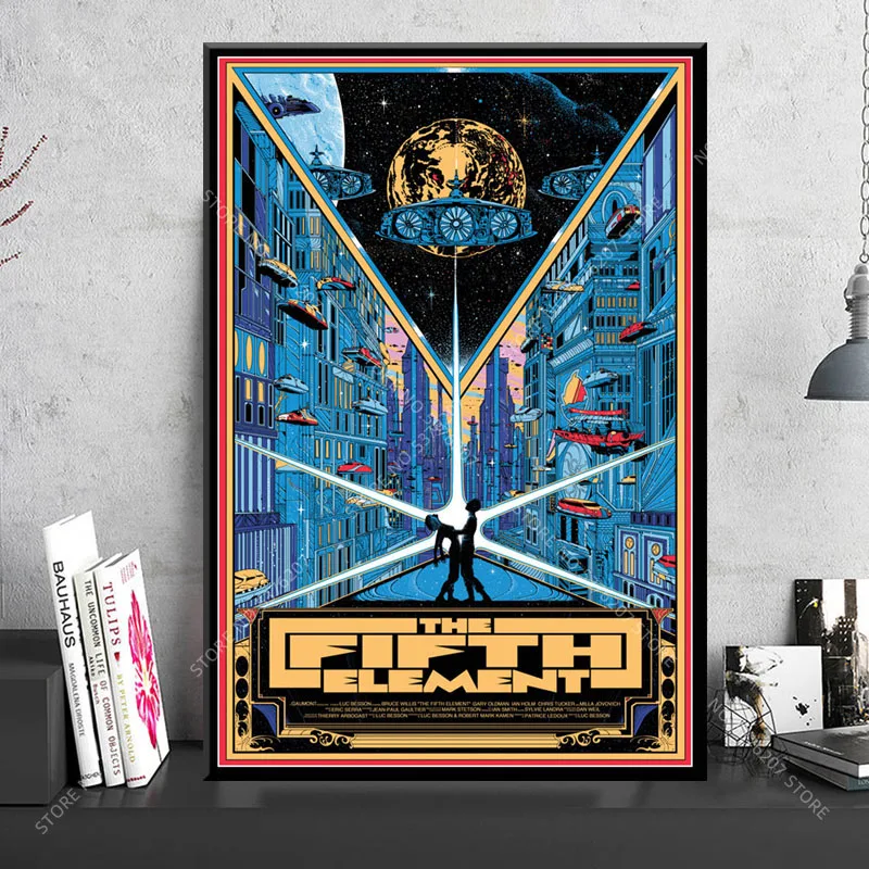 G309 Арт Декор Пятый элемент классический фантастического фильма Wall Art Холст Картина Шелковый плакат