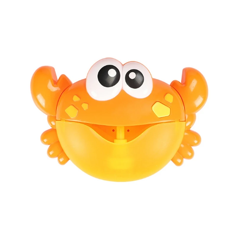 Мыльница для ванной с музыкальной игрушкой для воды, милая машина для мыльных пузырей, музыкальный светильник крабов, электрический чайник для мыльных пузырей, для детей, для плавания на открытом воздухе - Цвет: A1