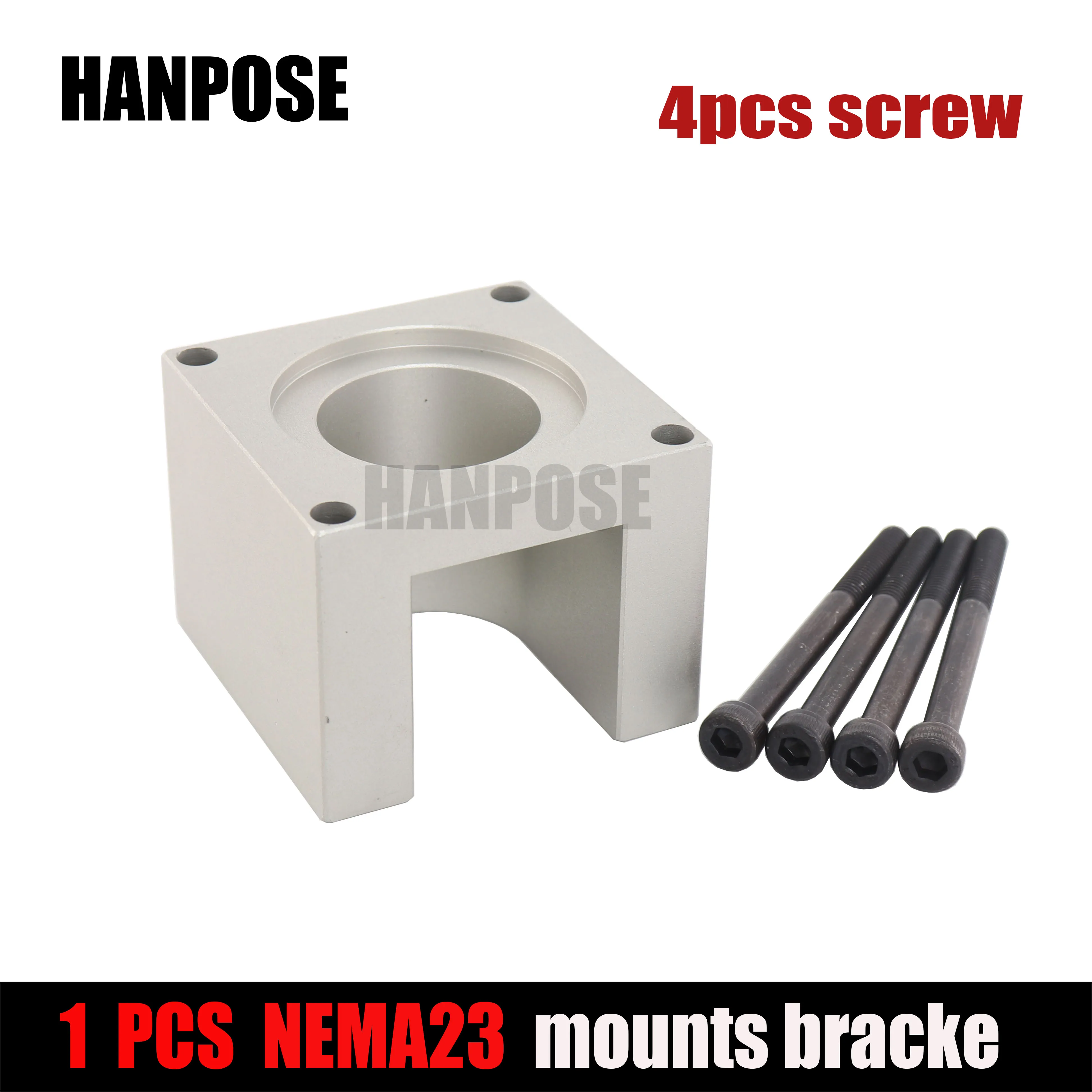 Для 57 кронштейн двигателя CNC NEMA 23 шаговый двигатель аксессуары Поддержка кронштейн крепление полка nema23