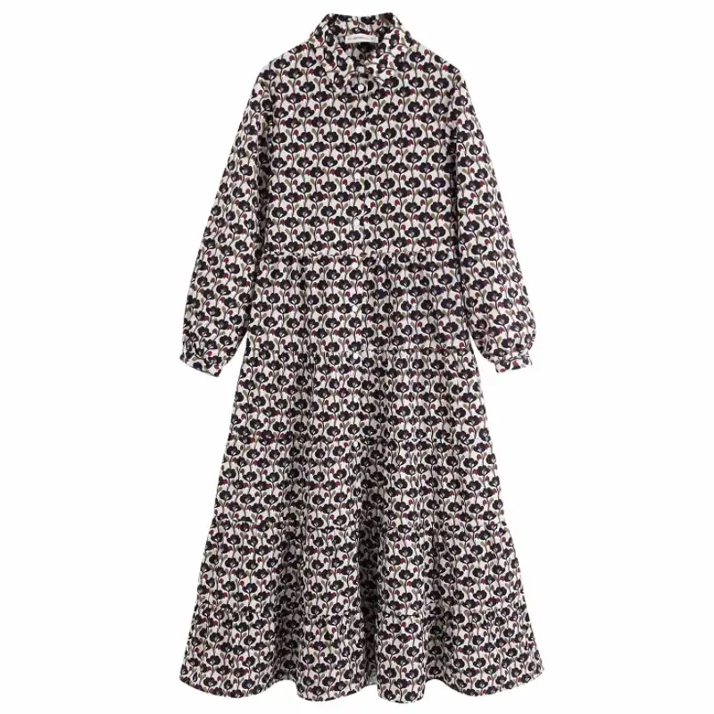 shirtwaist midi dress