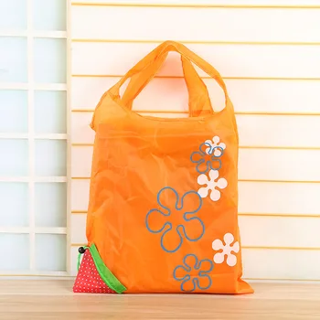 

Folding Shopping Bag Eco Friendly Ladies Gift Foldable Reusable Tote Bag Portable Travel Shoulder Bag Eco Fruit Bag