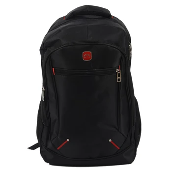 

Casual Solid Color Material Oxford Man's Backpack Multi-functional Large-capacity Student Schoolbag Simple Bag