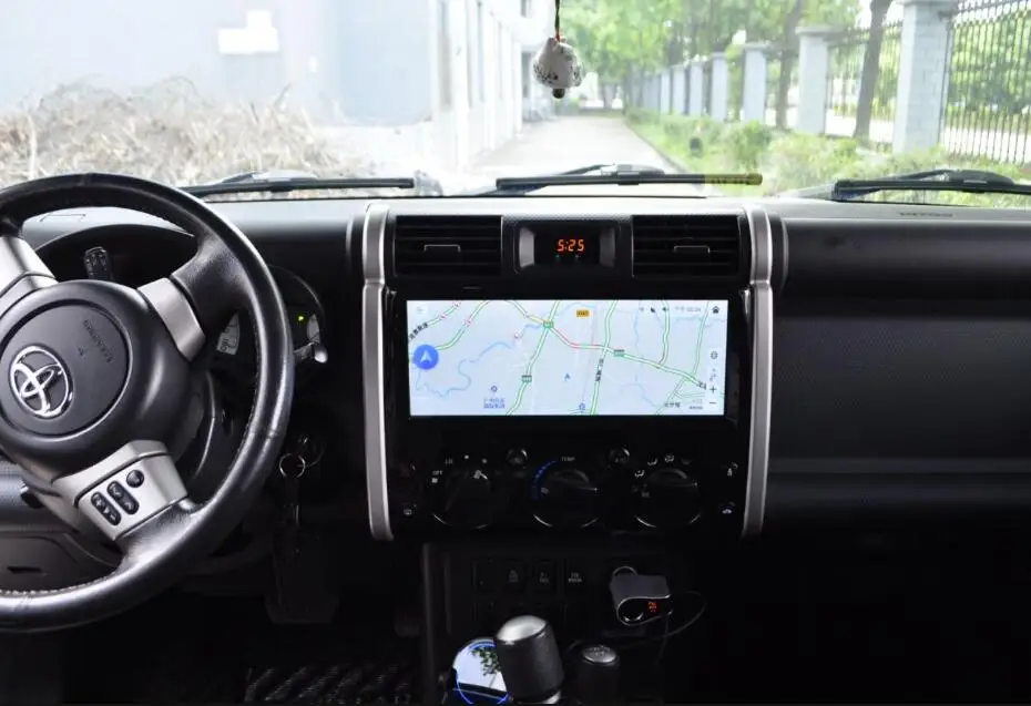 Ips 2G Ram 12,3 дюймов Android 7,1 автомобильный аудио для Toyota Cruiser FJ 2007- стерео Vedio gps Navi мультимедиа 4G монитор