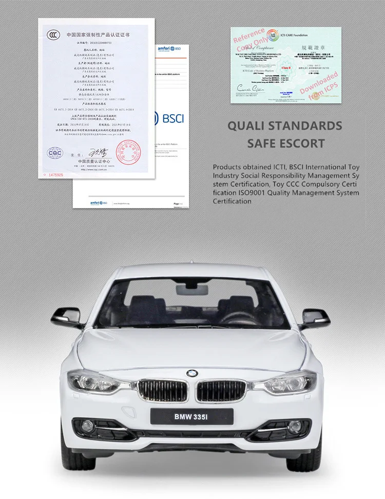 WELLY 1:24 BMW 335I спортивный автомобиль моделирование сплав модель автомобиля ремесла украшение Коллекция игрушек инструменты подарок