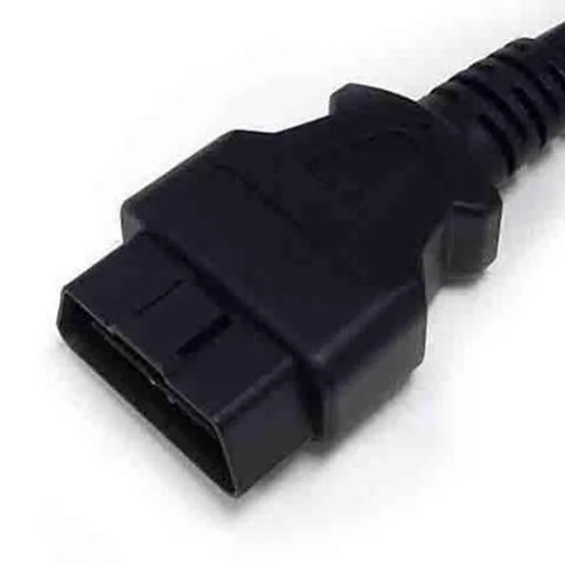 44OBDII 1 в 2 OBD2 16Pin OBD 16 Pin кабель ELM327 Мужской и Женский Y сплиттер локоть удлинитель для HUD автомобильный монитор