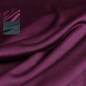 

Red Raspberry 18momme Soft Thin Elastic Knitting Silk Fabrics 100%Silk Summer Women T-shirt Lining Sewing Cloth Freeshipping