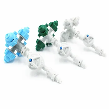 

1PC Greenhouse Cross Mist Nozzle Fogger Sprinkler With Antidrip Hanging Sprayer Irrigation Cooling System