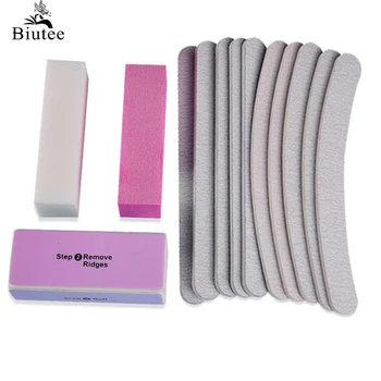 

Biutee 13PCS/Set Nail Art Standing Files Buffer Block 100/180 Manicure Tools Pedicure Tools Pro Nail Tools Set Hot Sale New2019