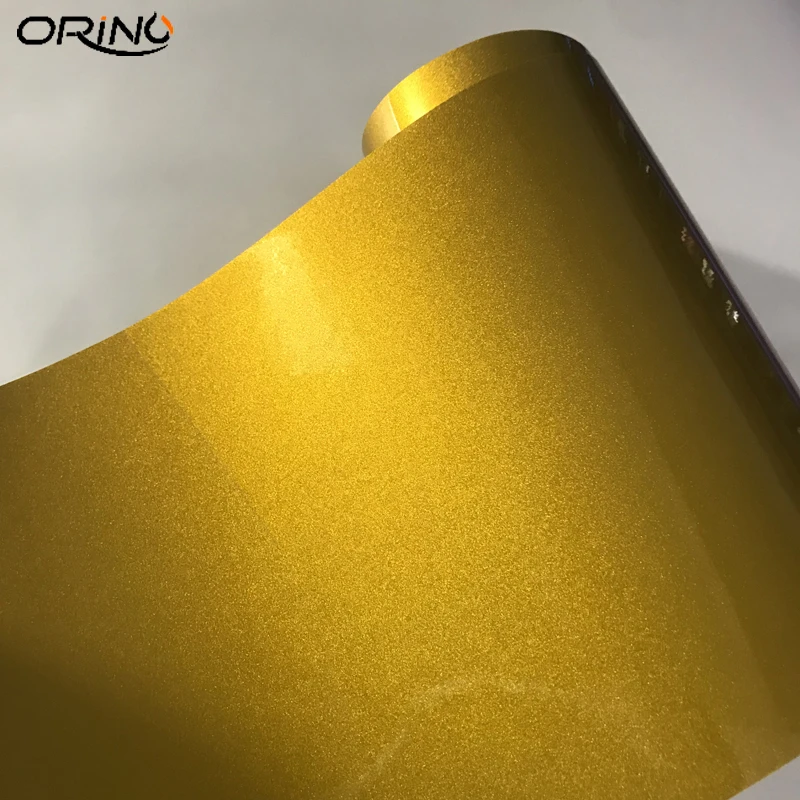 Gold Diamond Glitter Vinyl Sticker Wrap-8