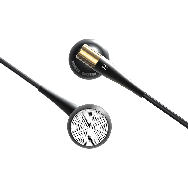 AK REECHO RC ONE Earbud 14 мм Динамический драйвер гарнитура HIFI металлический бас наушники флагманский наушник с посеребренным кабелем