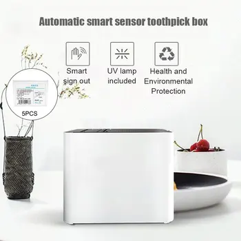 

Automatic Smart Sensor Toothpick Holder Smart Toothpick Dispenser Toothpick Box Hand-Free or 5 Box of Toothpick UD88