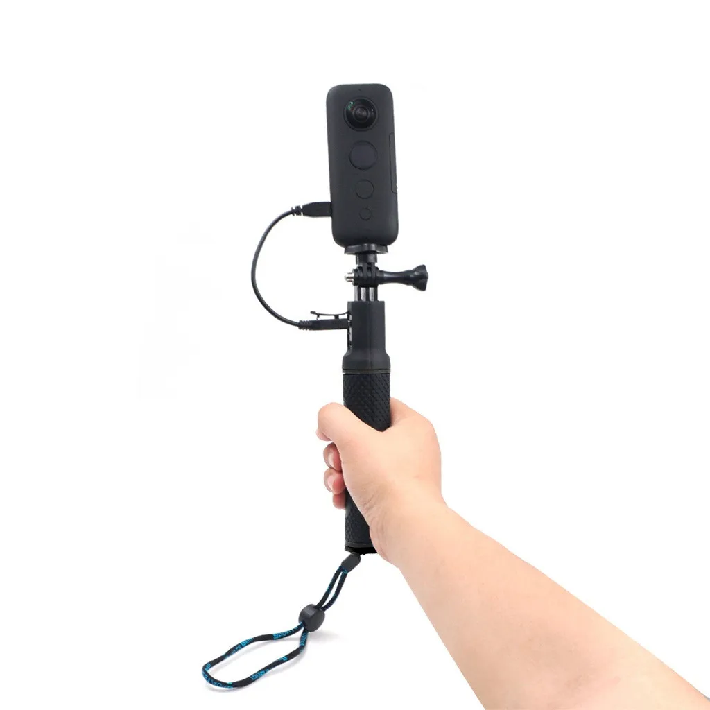

Ouhaobin For Insta 360 ONE X & EVO Power Handheld Selfie stick Hand Gaip Charger Bank,Travel selfie stick