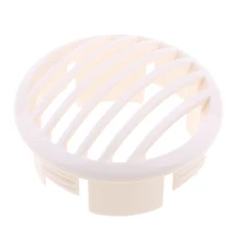 3,5 дюймов 90 мм круглое вентиляционное отверстие ABS вентиляционная решетка крышка белые вентиляционные отверстия для RV лодки Ванная комната Кухня вентиляция