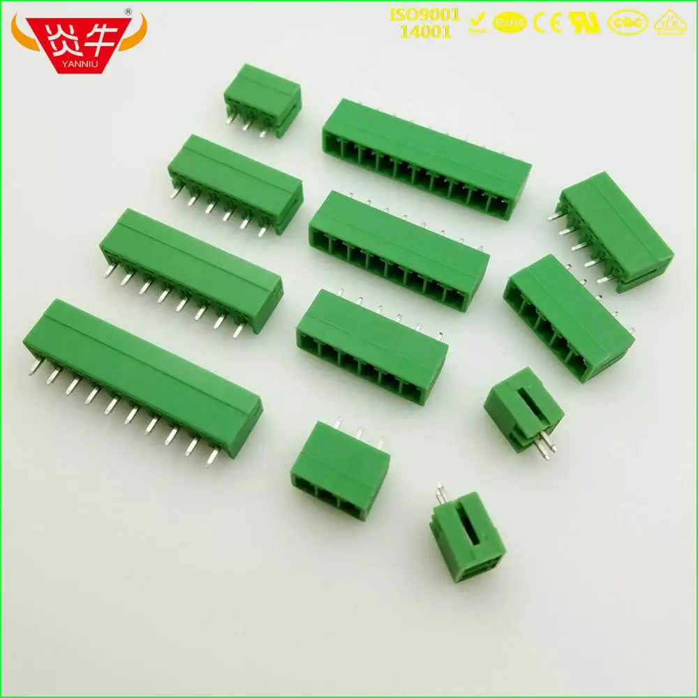 KF2EDGV 3 5 2P ~ 12P PCB вставляемые блоки 15EDGVC мм 2PIN 12PIN MCV 1 5/ 2 G 1843606 PHOENIX CONTACT deson KEFA|Клеммные