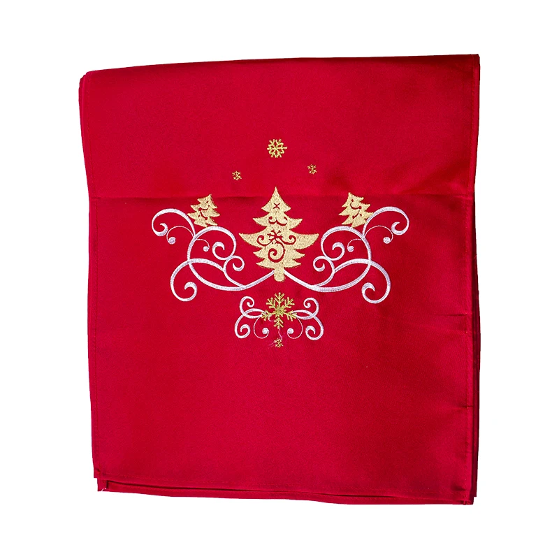 Christmas Table Runners Long Tablecloth Table Covers Christmas Decoration for Home New Year Table Runners Decorations Table flag