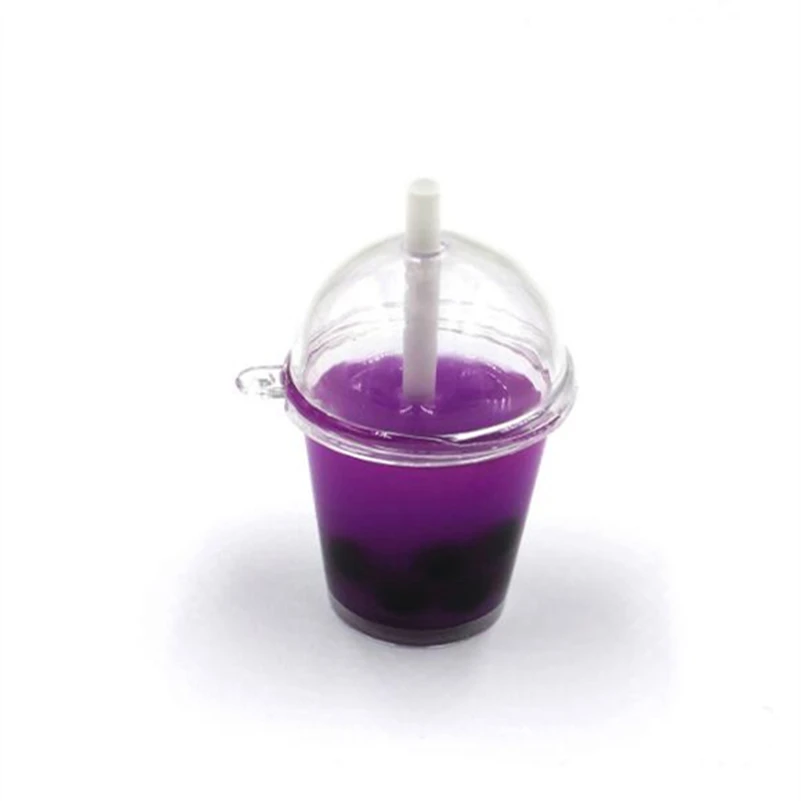 Tanduzi, 5 шт., миниатюрная жемчужная чашка для чая с молоком, имитация чайной чашки с пузырьками, кухонные аксессуары, украшение для кукольного домика, украшение из ПВХ