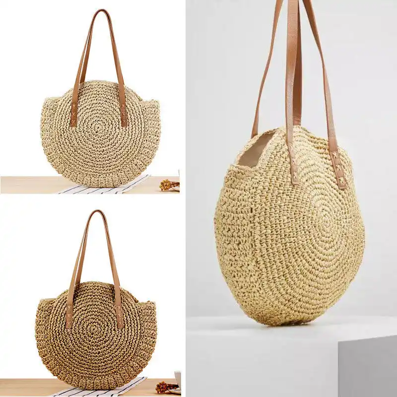 circle beach bag