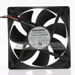 Ventilateur pour carte graphique Emacro, 12V, 0,9 a, 120x120x38mm, 4 fils, connecteur 5 broches 