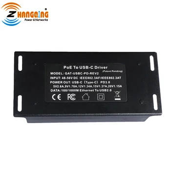 

PoE+ to USBC Power + Data Compatible with Tablet Computer Like Microsoft Surface Go, Samsung Galaxy Tab, Google Pixel Phones