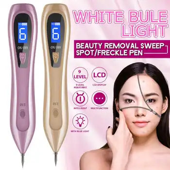 

LCD Laser Plasma Pen Tattoo Mole Removal Skin Tag Removing Freckle Nevus Dark Age Sweep Spot Remover Electric Beauty Machine Set