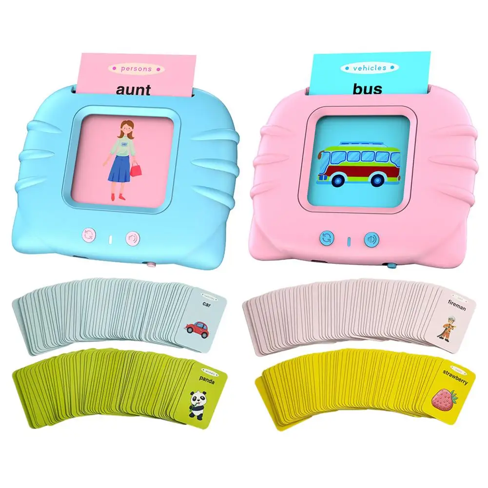 Kid Enlightenment Machine Interactive Eye Protection English Card Reader Early Education Machine Montessori Toy For 3 6 Years Ba| | - AliExpress