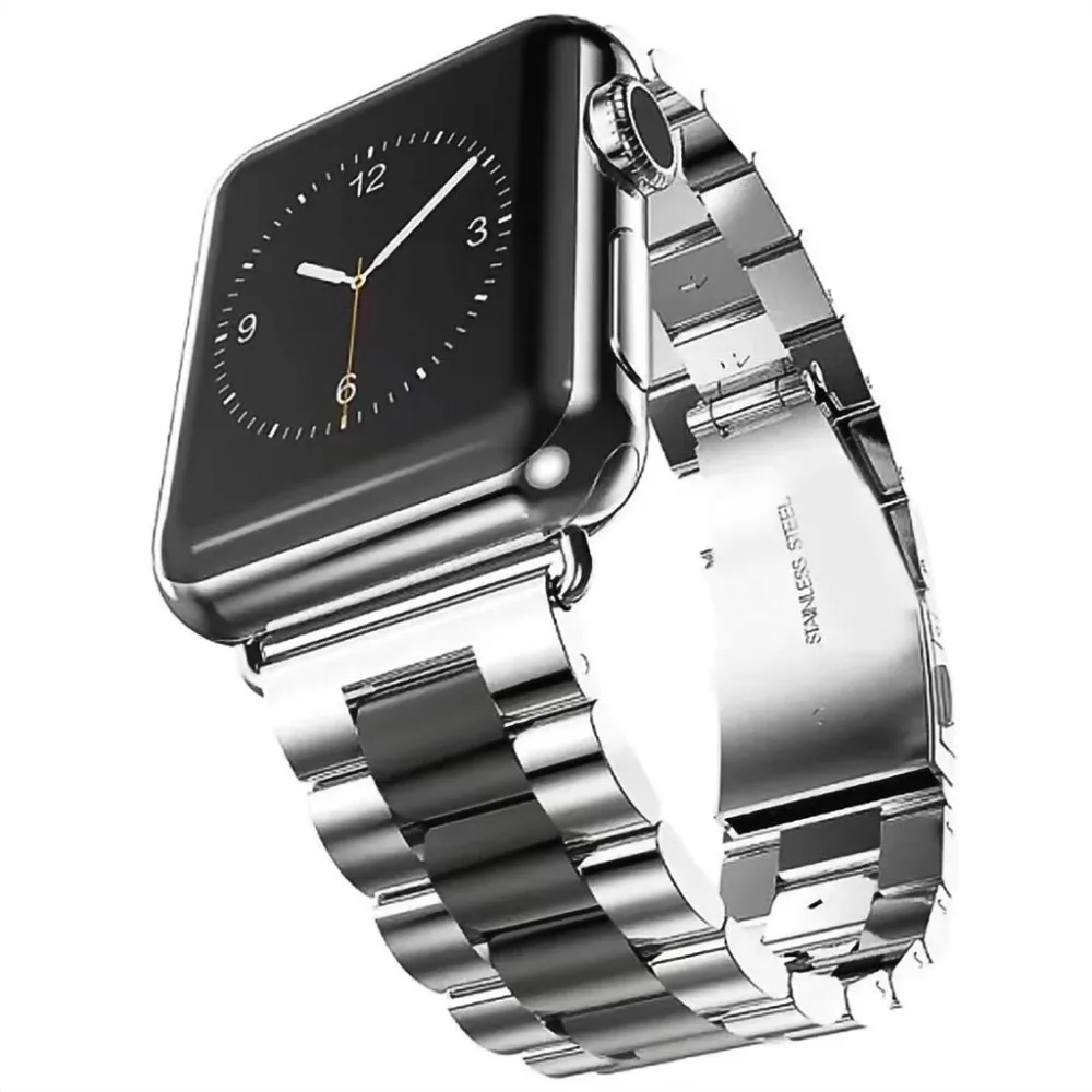 Ремешок для iwatch 38 мм металлический браслет из нержавеющей стали Apple watch series SE 6 5 4 3 2