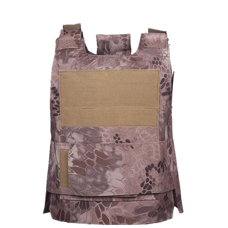 Brown Python Открытый военный тактический жилет для мужчин Molle Combat assase Airsoft нагрудный жилет охотничья одежда Камуфляж Нейлоновый жилет для техники - Color: Brown Python