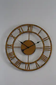 

Large Decorative Wall Clock, Round 27" Oversized Centurian Roman Numeral Style Modern Home Decor Ideal for Living Room, Analog