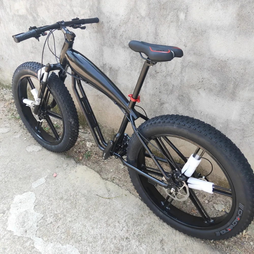 Пляжный велосипед fat bicycle Снежный велосипед 27 скоростей гидравлические тормоза 26*4,0 шины