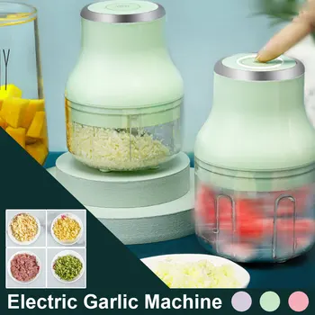

New 100ML/250ML Electric Garlic Masher Garlic Masher Garlic Food Supplement Machine Cooking Device Artifact Kitchen Gadget