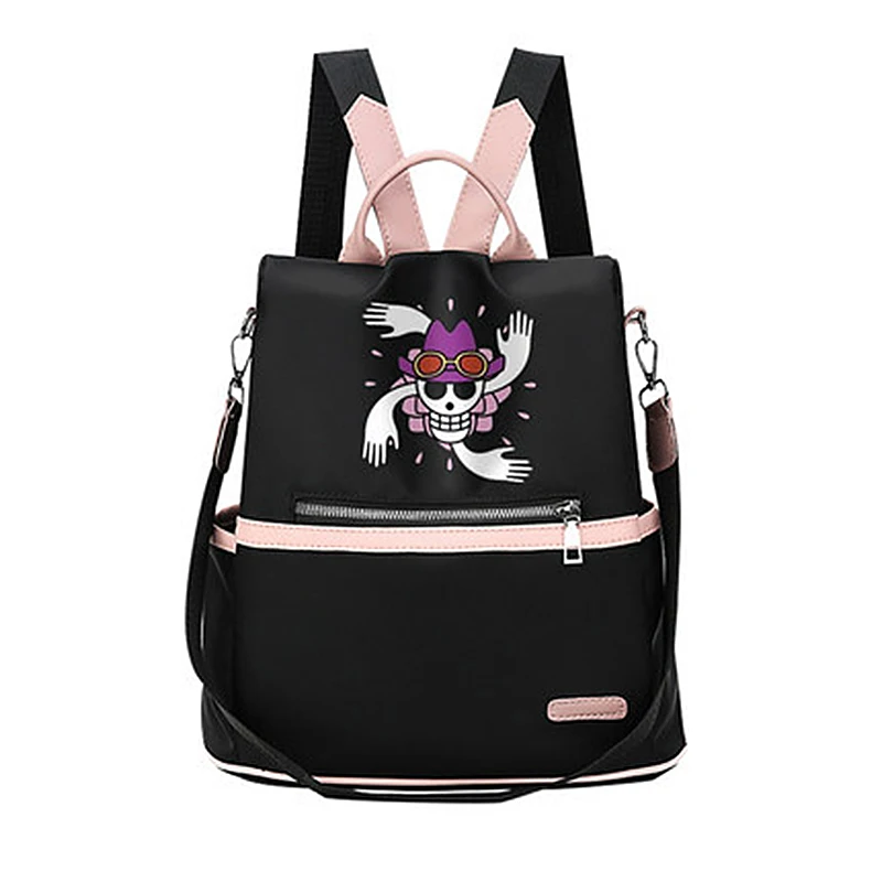 Style-8 Аниме one piece Luffy рюкзак модный рюкзак Bookbag школьные сумки Дорожная сумка Mochila ноутбук для подростков студентов мужчин и женщин - Цвет: Style-8