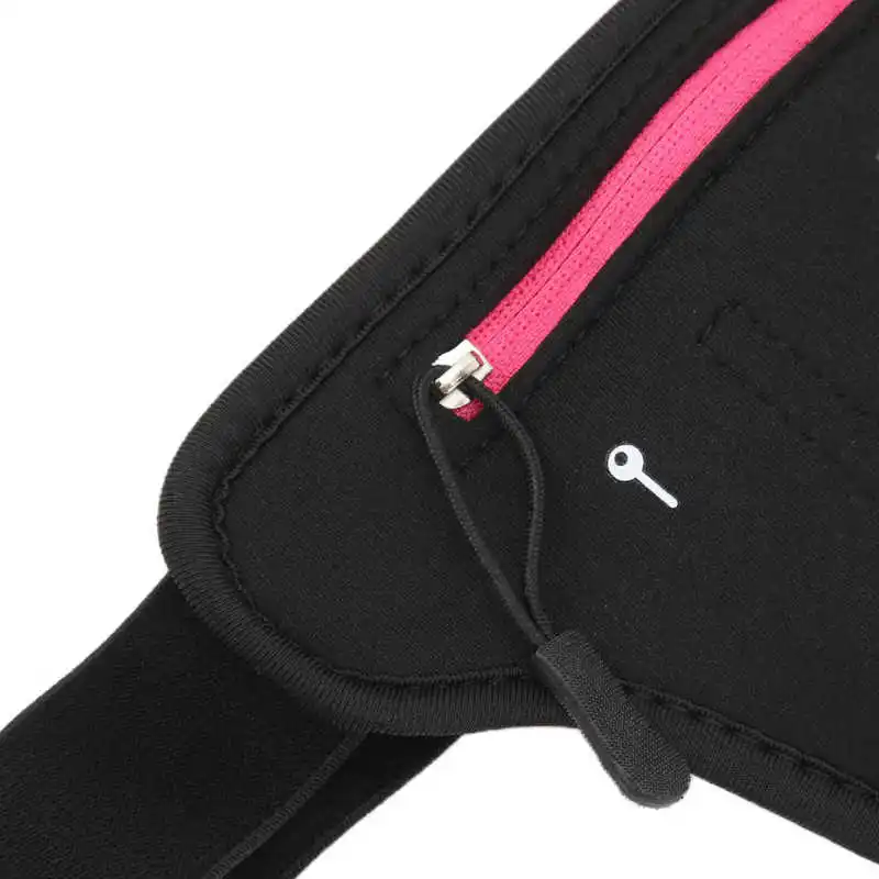 러닝 백 네오프렌 스포츠 허리 팩 조절 가능한 벨트 사이클링 부랑자 주머니 전화 가방 지갑 야외 조깅 마라톤 가방 남여