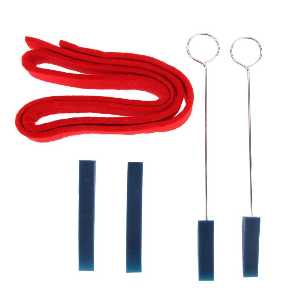 

5Pcs/set Professional Piano Tuning Tune Fixing Temperament Strip Piano Tuner Mute Tools Kit