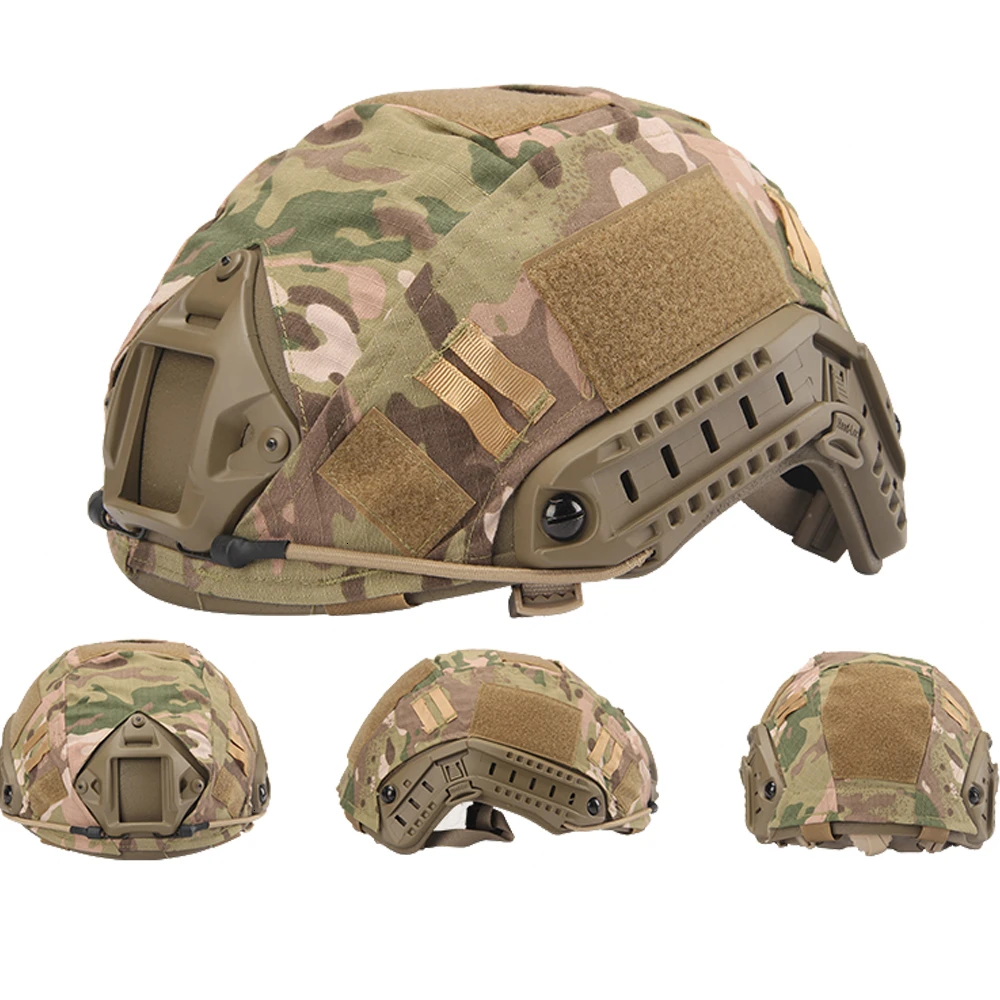Military Paintball Tactical FAST Helmet Cover Multicam MC 
