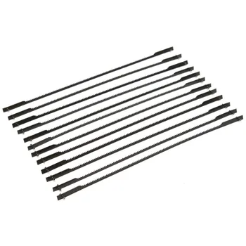 

12Pcs/set 127mm Teeth Scroll Saw Blade for Cutting Wood Woodworking Power Tool Accessories Black