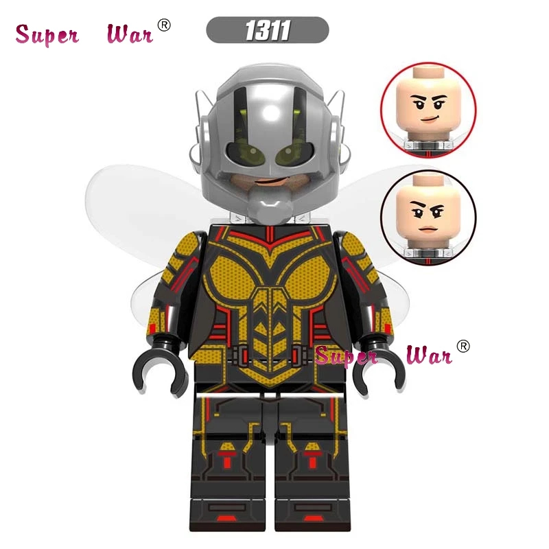 50 шт. Мстители эндгейм Железный человек MK85 AntMan Hawkeye Военная машина Тор перец Алая ведьма ОСА строительный блок для детей - Цвет: XH1311
