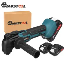 Cordless Electric Renovator 6 Speeds Oscillating Multi-Tools Electric Trimmer Saw Woodworking Power Tools For Makita 18V Battery