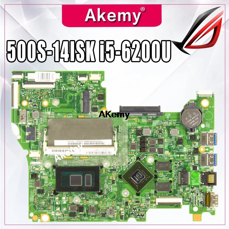Материнская плата для ноутбука lenovo 500S-14ISK с процессором I5-6200U Материнская плата для ноутбука lenovo 500S-14ISK с процессором I5-6200U