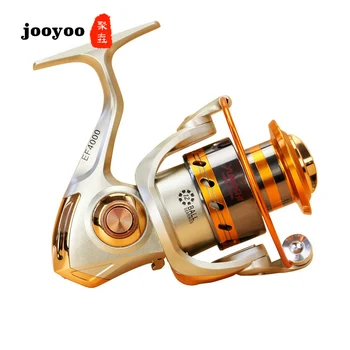 

Metal Spool Spinning 5.2:1 Fishing Reel 12BB Wheel 3000 4000 5000 Series Gear Ratio Knob Handle Right Left Hand Changeable