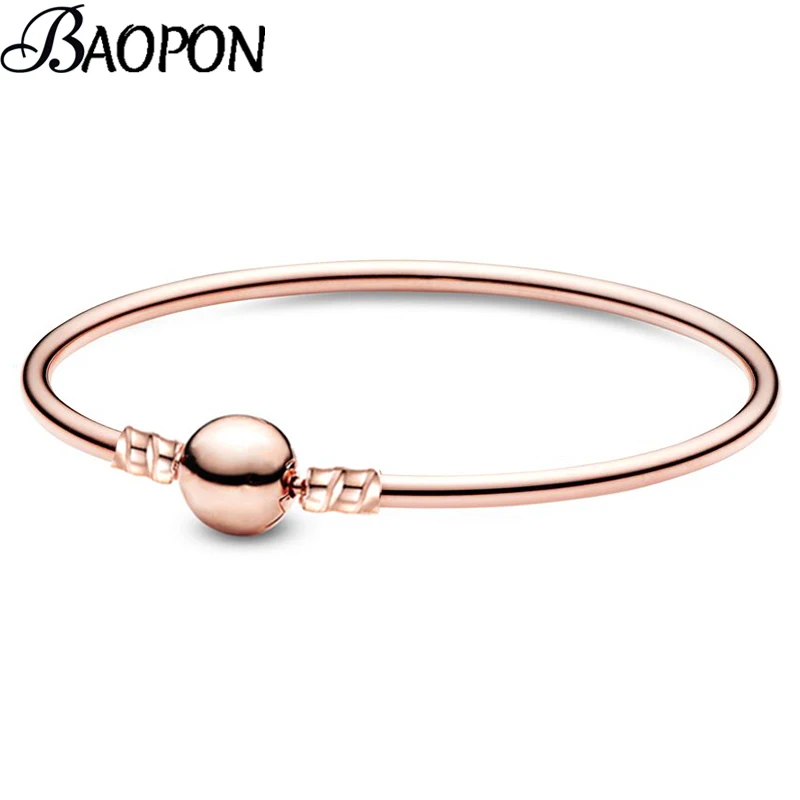 Роскошный браслет BAOPON с подвеской в виде звеньев застежкой браслеты для женщин