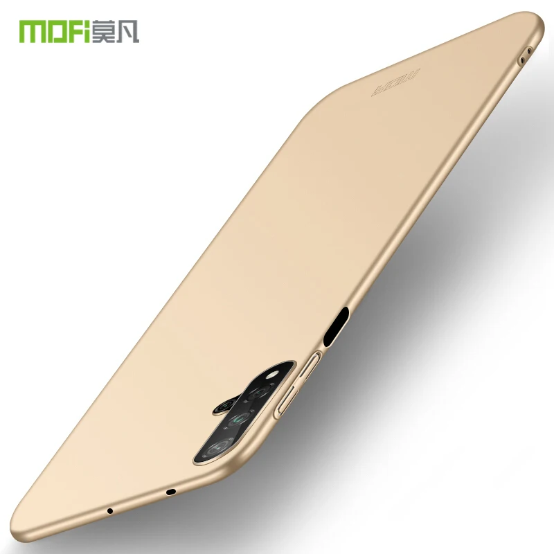 MOFi для huawei Nova 5T чехлы для телефонов ультратонкий тонкий защитный чехол накладка на заднюю панель для huawei Nova 5T - Цвет: Золотой