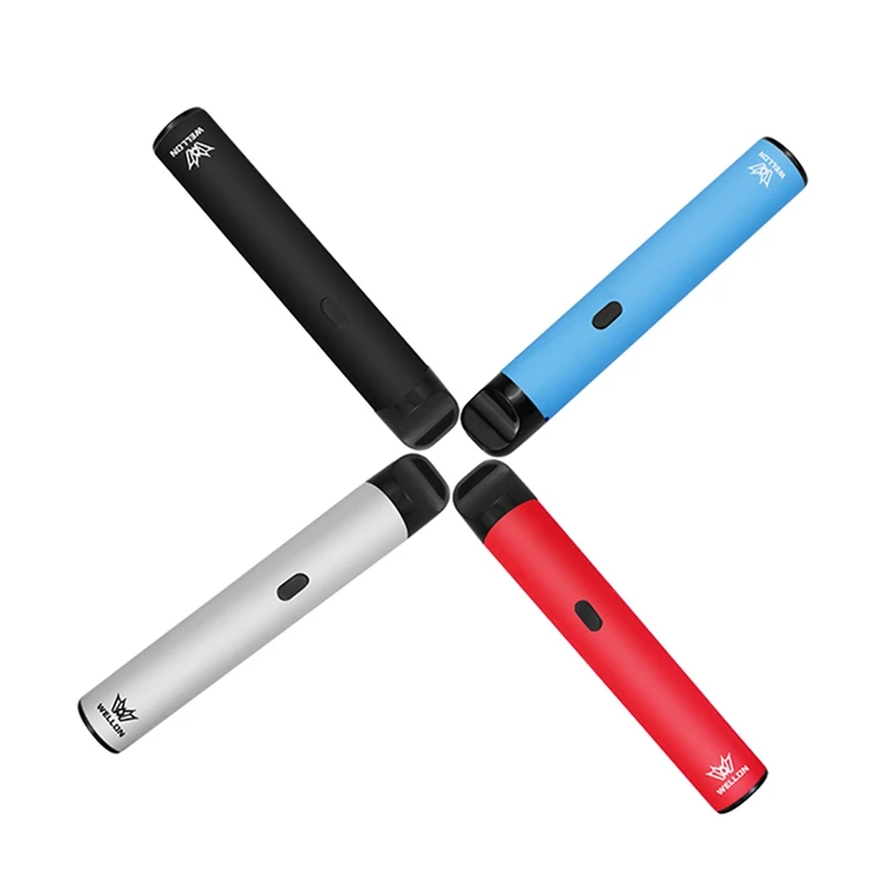 WELLON STAN 650MAh 1 мл Pod вейп-комплект электронной сигареты регулируемый три уровня мощности Pod системный комплект