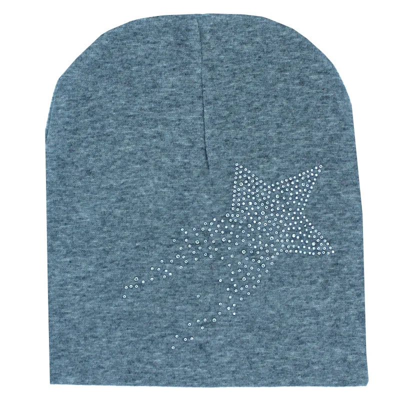 20 Baby boy and girl hat Autumn winter princess prince diamond Baby girl Hat Boy Cap Kids cotton Beanie bonnet cap Skullies Beanies - Цвет: 20