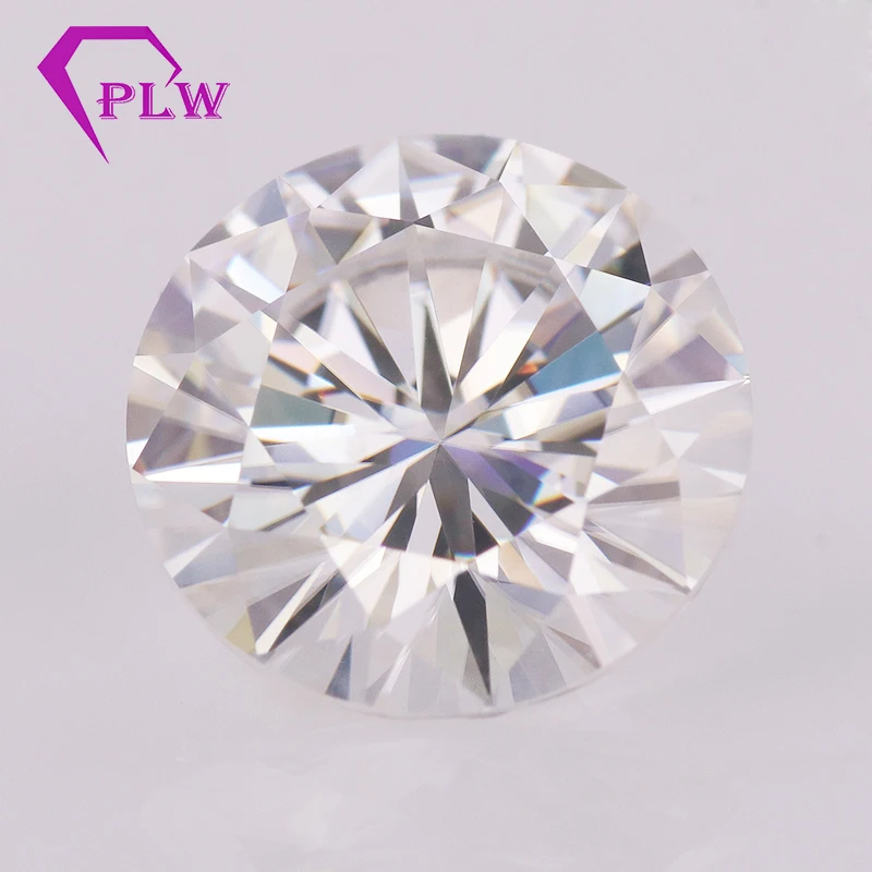 Включая сертификацию оптовая цена 2 карата 8 мм EF цвет Moissanite VVS круглый 3 Ex