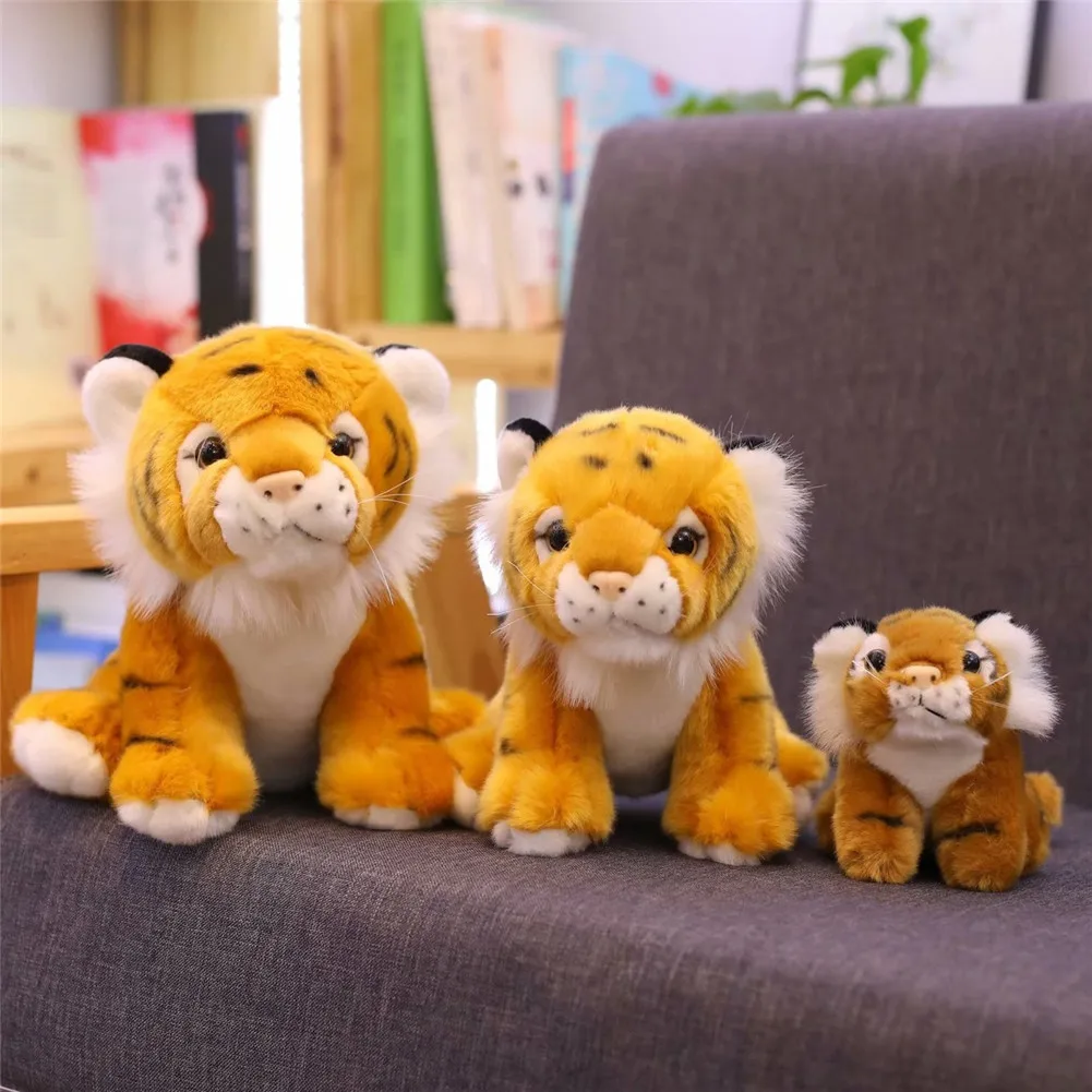 

Cute Cartoon Simulation Tiger Shape Plush Doll Toy Stuffed Pillow for Kids