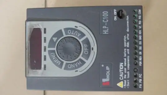 HLP-C1000D7521P20 0.75KW используется один, инвертор, хорошо работает