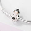 JIUHAO 925 Sterling Silver Rice Ball Sushi Wind Bell Collection Apanese Culture Charms for Women Bracelet Making Accessorie 5